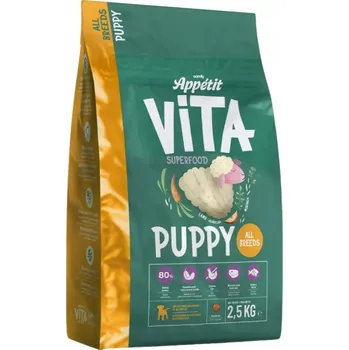 Krmivo pro psa Comfy Appetit Vita Puppy Jehněčí - Suché Krmivo pro štěňata, 2,5 kg