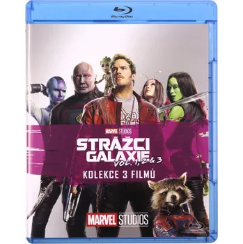 Strażnicy Galaktyki 1-3 Blu-ray disk