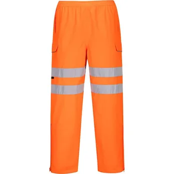 Pláštěnka PORTWEST Kalhoty Extreme S597 do pasu, nepromokavé, reflexní POR-S597ORRM M Oranžová