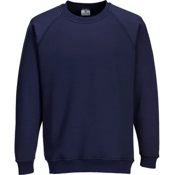pracovní mikina PORTWEST Mikina Roma B300 POR-B300NAR5XL Navy 5XL