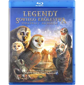 Blu-ray film Legendy sowiego królestwa: Strażnicy Ga'Hoole Blu-ray disk
