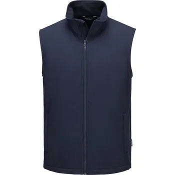 pracovní vesta PORTWEST Vesta TK22 Print & Promo (2L), softshellová POR-TK22NVRL L Navy