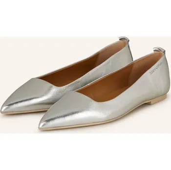 Dámské baleríny Marc O'polo Dámské Baleríny Paolina 2f, stříbrná, 39
