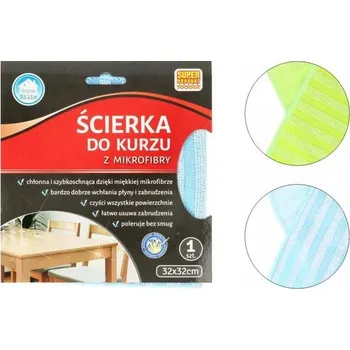 Utěrka EM&EM mikrovláknová Utěrka (mikrovlákno) v balení po 1 ks zelená