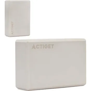 Jóga blok kostka ACTIGET ACT0061 béžová