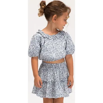 Dívčí sukně Dětská sukně Mayoral 3903.6E.Mini.PPY2 modrá 55X, vel. 116