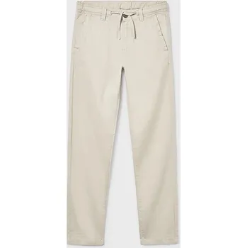 Oblečení a móda Dětské bavlněné kalhoty Mayoral 6564.7B.Junior.PPY2 béžová 01X, vel. 160
