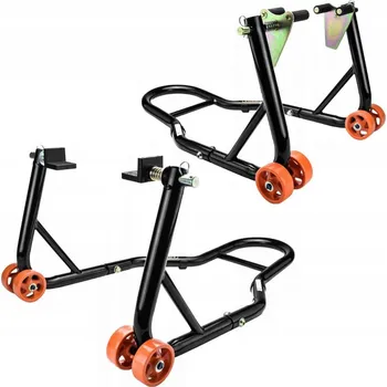 Tlumič řízení BIKETEC stojan na zvedák motocyklu BIKER (přední/zadní) typ-L pod kyvnou vidlice komplet (BIKETEC stojan na zvedák motocyklu BIKER (přední/zadní) typ-L pod kyvnou vidlice komplet)