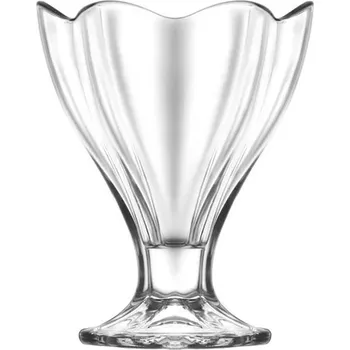 Sklenice LAV Pohár Lily, LAV, skleněný, na zmrzlinu a dezert, 250 ml, 100x127 mm, bal. 6 ks