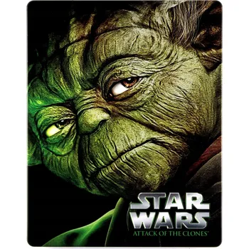 Blu-ray film GWIEZDNE WOJNY ATAK KLONÓW STAR WARS Steelbook Blu-ray disk