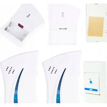 Domovní zvonek Bezdrátový zvonek TM s dosahem 80 m a hlasitostí 110 dB