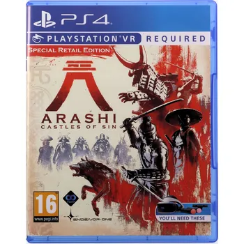 Hra pro PlayStation 4 Arashi: Castles of Sin PlayStation 4 (PS4) krabicová
