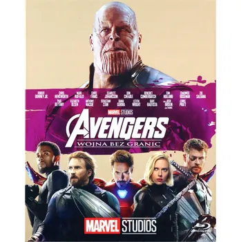 Blu-ray film Avengers: Wojna Bez Granic Blu-ray disk
