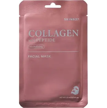 Pleťová maska Revitalizační maska na obličej SKIN627 KOLAGEN A PEPTIDY, 22 ml