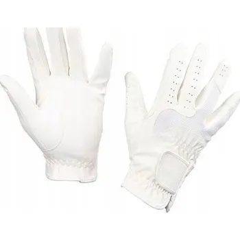 Jezdecké rukavice Jezdecké rukavice Gloria, bílé, velikost XS, Covalliero