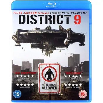 Blu-ray film District 9 Blu-ray disk