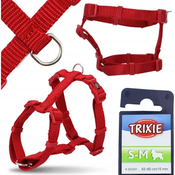 Postroj pro psa Trixie PREMIUM postroj pro psa S-M; Červený