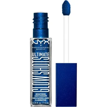 Oční stíny NYX Professional Makeup Ultimate Glow Shots tekuté oční stíny blueberry bank, 7,5 ml