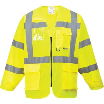 pracovní bunda PORTWEST Blůza S475 Hi-Vis manažerská, reflexní POR-S475YERXL XL Žlutá