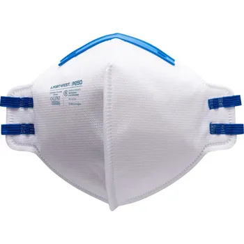respirátor PORTWEST Respirátor Fold Flat P250 FFP2, bez ventilku POR-P250WHR Bílá