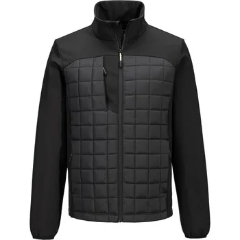 pracovní bunda PORTWEST Bunda PW328 Hybrid Jacket POR-PW328BKRXXL 2XL Černá