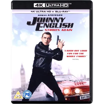 Blu-ray film Johnny English: Nokaut – 4K Blu-ray disk