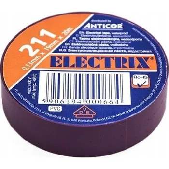 Izolační páska PVC izolační páska Anticor 19 mm x 20 m