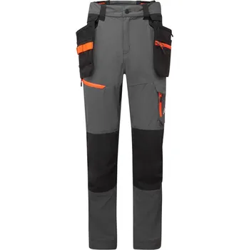 montérky PORTWEST Kalhoty EV446 do pasu, odnímatelné kapsy POR-EV446MGR36 36 Šedá metal Standartní