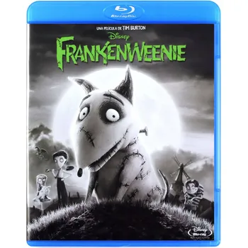 Blu-ray film Frankenweenie Blu-ray disk