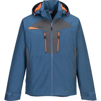 pracovní bunda PORTWEST Bunda DX463 Shell do deště POR-DX463MBRM M Modrá metro