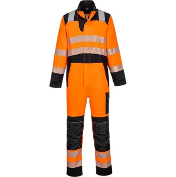 montérky PORTWEST Kombinéza PW3 FR509 FR HVO, reflexní POR-FR509OBRXXXL 3XL Oranžová/černá