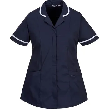 Pracovní zástěra PORTWEST Tunika LW17, stretchová, krátký rukáv, dámská POR-LW17NARXXL 2XL Navy