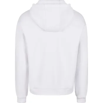 pracovní mikina Build your Brand Mikina s kapucí Fluffy BY 284, těžká bavlna, pánská COT560284ady01-white sand S Písková bílá