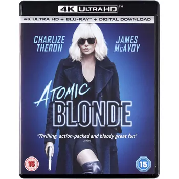 Atomic Blonde Blu-ray 4K disk