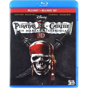 Blu-ray film Pirates of the Caribbean: On Stranger Tides Blu-ray disk