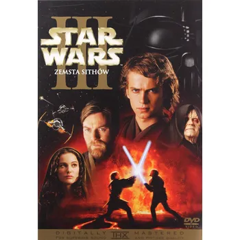 DVD film Gwiezdne Wojny część III: Zemsta Sithów DVD