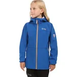 Dívčí softshellová bunda KILPI RAVIA 134 Tmavě modrá, Bílá