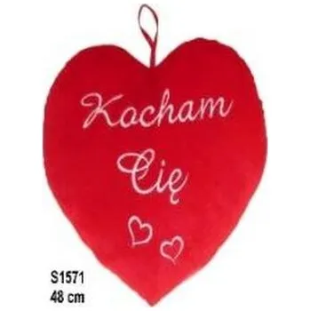 plyšák Serce Kocham Cię 48cm (pl, 2000, Sun-Day)