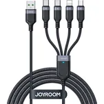 Multifunkční kabel USB na USB-C 2x Lightning Micro Joyroom S-A18
