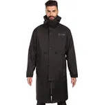 Unisex lyžařská pláštěnka KILPI TEAM RAINCOAT L Černá, Tmavě šedá