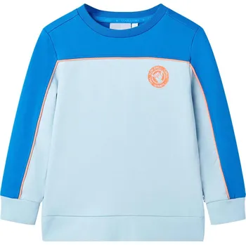 Chlapecká mikina Dětská mikina jasně modrá a světle modrá 140 - 8721012013995