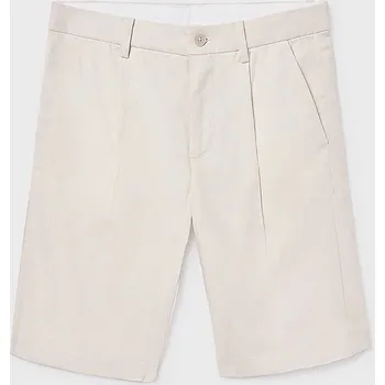Chlapecké kraťasy Dětské šortky s příměsí lnu Mayoral 6214.7A.Junior.PPY2 béžová 02X, vel. 152