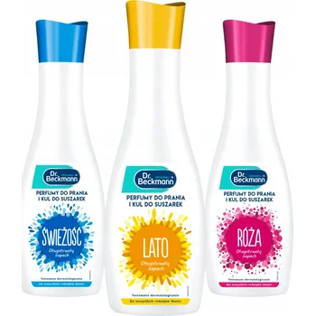 Aviváž Dr. Beckmann parfém do prádla a Vonné Kuličky do Sušičky - Mix Vůní 3x250ml