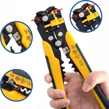 Kleště Kleště na odizolování a krimpovací kleště na kabely – elektrikářské nářadí