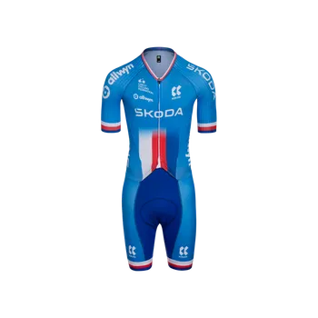 cyklistický dres KALAS TEAM CZECHIA Z6 | Kombinéza krátký rukáv | Velikost: 5/XL