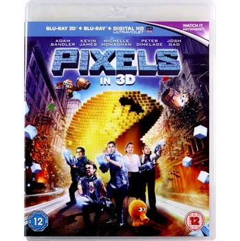 Pixels in 3d Blu-ray disk