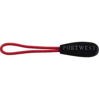 Opasek PORTWEST Vyměnitelné stahováky na zip T900 POR-T900RER Červená