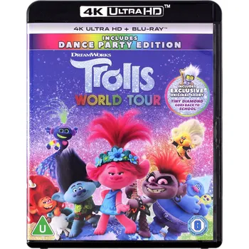 Blu-ray film Trolls World Tour (4K UHD Blu-ray + Blu-ray) Blu-ray disk