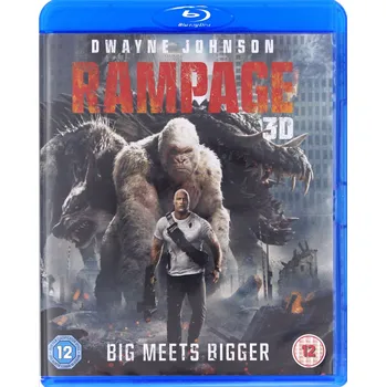 Rampage (Rampage: Dzika furia) Blu-ray disk