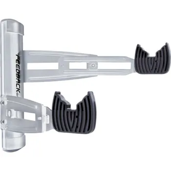stojan na kolo Držák Feedback Sports Velo Wall Rack 2D na stěnu stříbrná